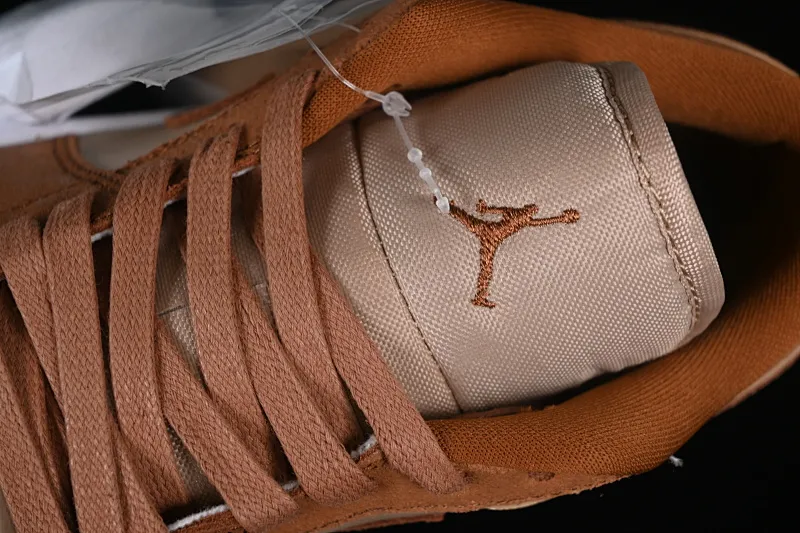 All categories Air Jordan Jordan series basketball shoes Air Jordan 1 Low Air Jordan 1 Low AJ1 Joe 1 Mocha brown low-top cultural and leisure sports sneakers FJ3453-200